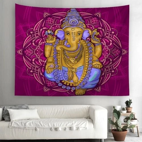 Tenture Murale Hindou Divinité 2 Tenture Murale Hindou Divinité – Image 2