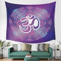 Tenture Murale Ohm Violette